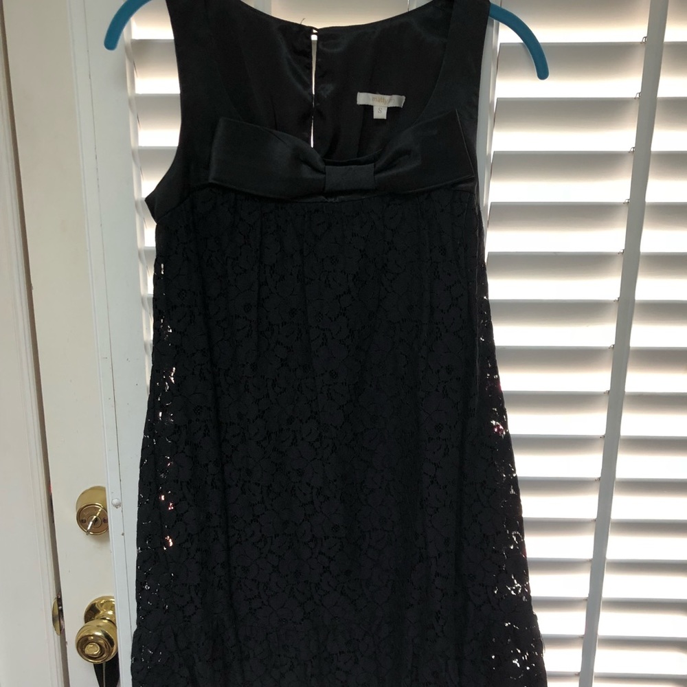 Matty M Black Short Dress